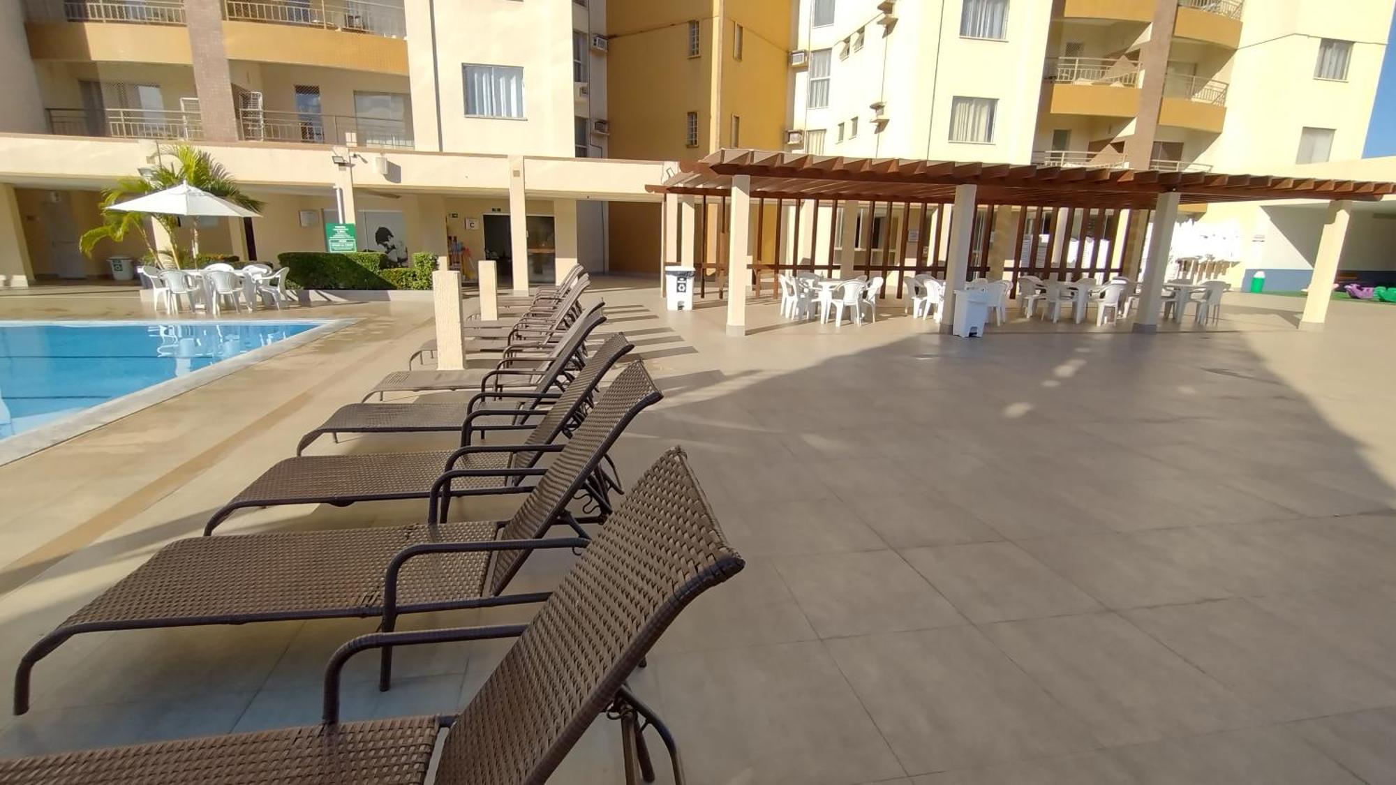 Prive Das Thermas II Caldas Novas - Achei Ferias - Com Roupa De Cama Zewnętrze zdjęcie